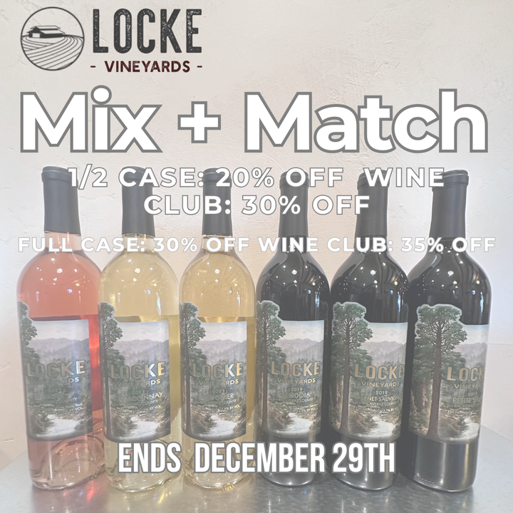 Mix + Match 1/2 Case Holiday Sale