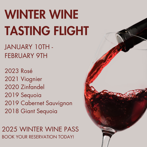 2025 Winter Wine Tasting Flight