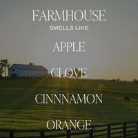 Farmhouse 12 oz Soy Candle - Fall Home Decor & Gifts