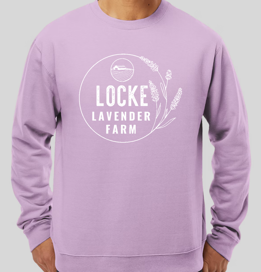 Locke Lavender Farm Crewneck Sweatshirt