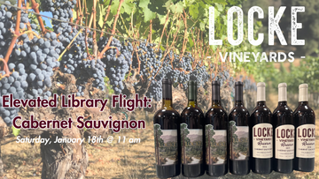 Elevated Library Flight: Cabernet Sauvignon Vertical 1/18/25