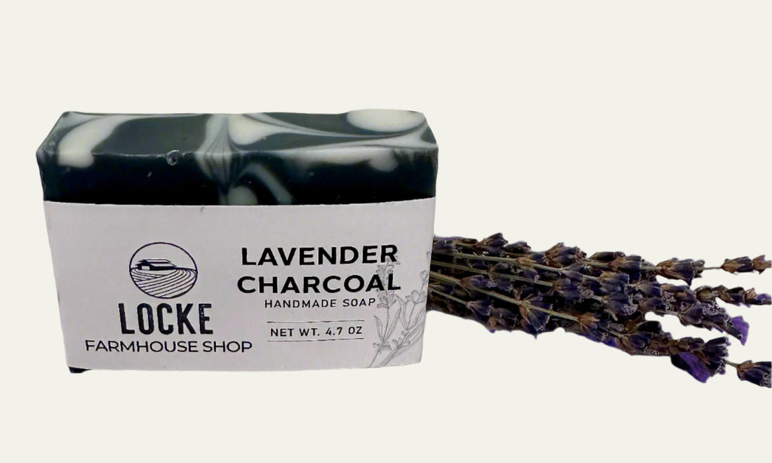 Lavender Charcoal Soap